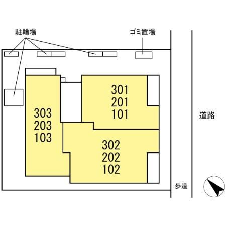 D-Lupinusの玄関