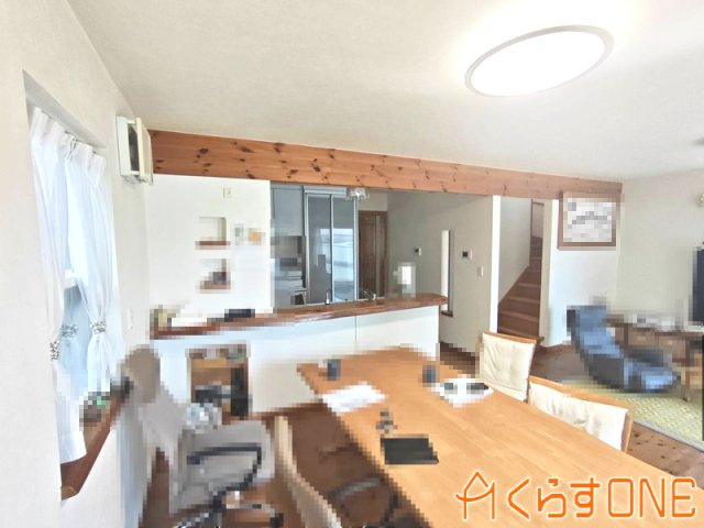 【キッチン】 | 無垢材の自然派プロバンス風住宅／姫路市白浜町