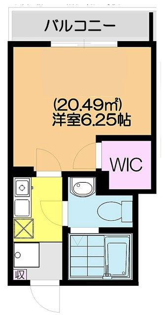 ラプソ一之江の間取り