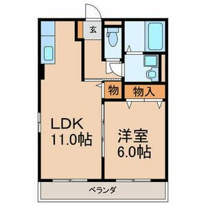 アネモネハイムの間取り