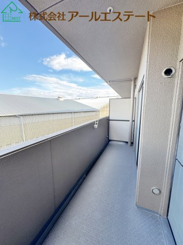 ライオンズマンション東加古川　JR「東加古川駅」徒歩14分のバルコニー
