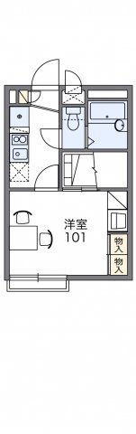 【間取り】 | レオパレスアンティーク | 画像2