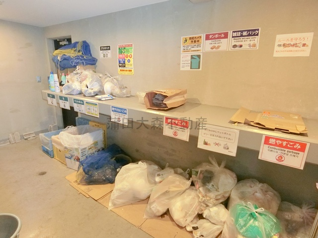 ご成約お客様向けのその他共用部分|曜日時間関係なくゴミ捨て可能な敷地内ゴミ捨て場！