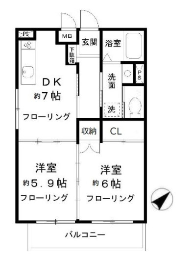 ファインクレスト八千代台の間取り