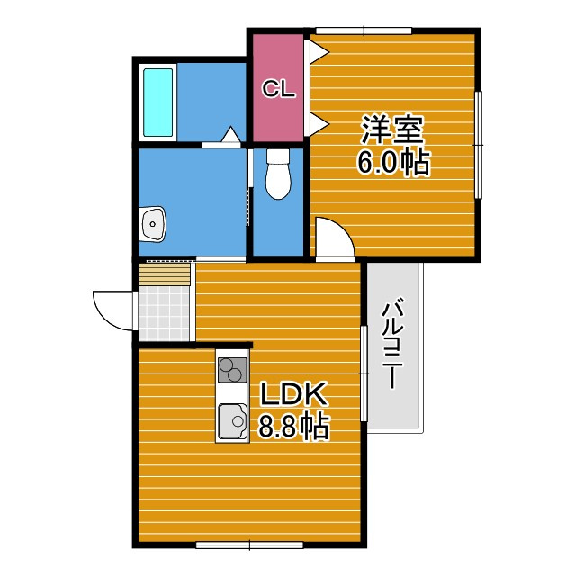 kukulu REX 古市の間取り