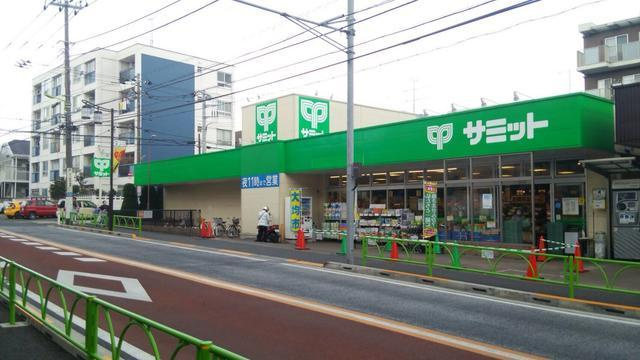 テウス桜新町の周辺|サミットストア弦巻通…まで418m