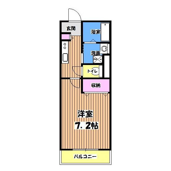 【間取り】 | Amour高尾