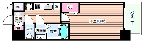 【間取り】 | アドバンス大阪ルアナ