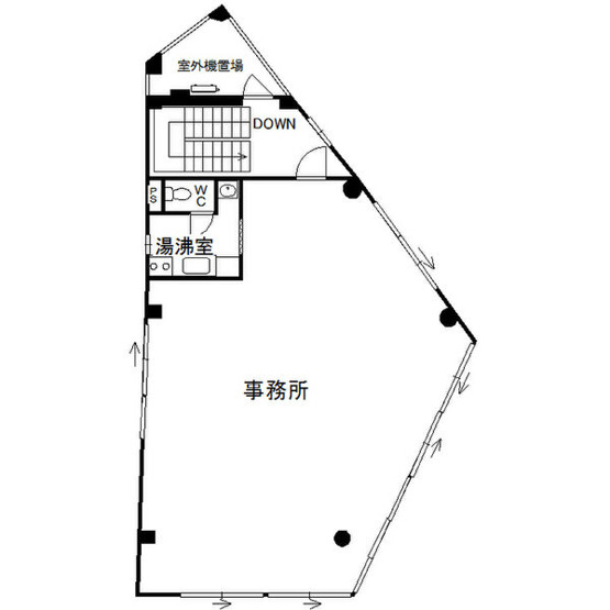 【間取り】 | ファースト日比野ビル【　店舗系おすすめ　】