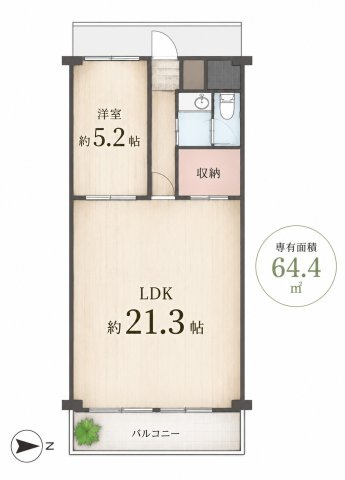 岩槻スカイハイツの間取り