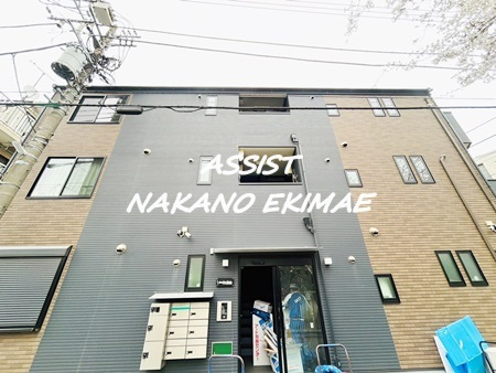 アクセス弥生弐番館のエントランス