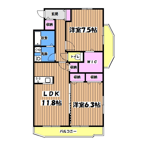 【間取り】 | プリマヴェーラ