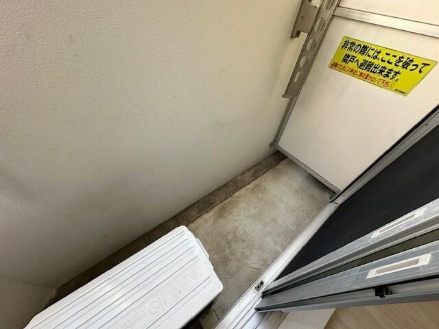 プラージュ白金台のバルコニー|落ち着いた時間を過ごせるバルコニーです