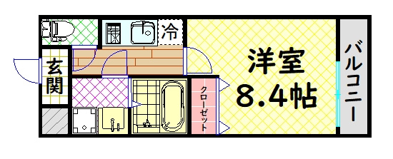 【間取り】 | フジパレスフォーゲルⅠ番館