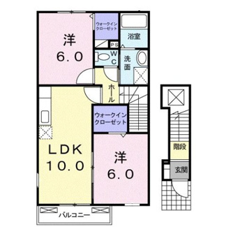 【間取り】 | パレドールＡ