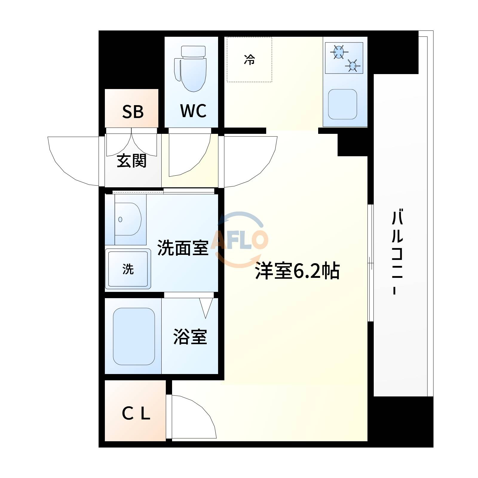 プレサンス東三国エンブレイスの間取り|プレサンス東三国エンブレイス　間取り