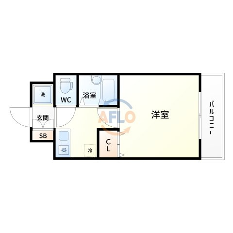 エクセレント上新12の間取り|エクセレント上新12　間取り