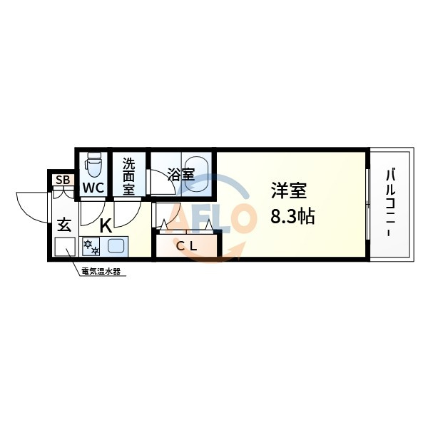スプランディッド新大阪3の間取り|スプランディッド新大阪Ⅲ　間取り