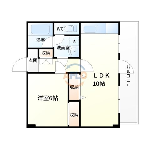メイウール木川中里の間取り|間取り