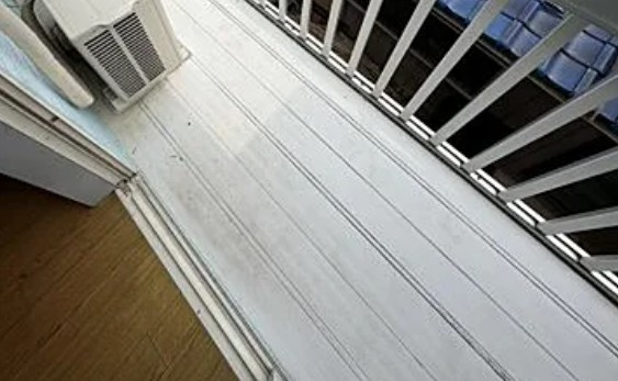 ユーケーコーポのバルコニー