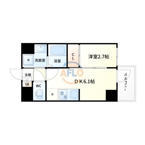 セレニテ新大阪グランデミリューの間取り|セレニテ新大阪グランデミリュー　間取り