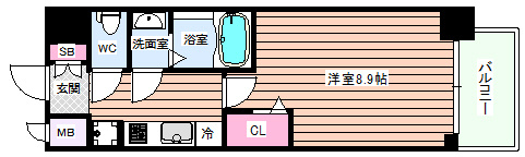 【間取り】 | アドバンス大阪ルアナ