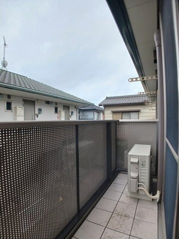 プランドール野中Ａのバルコニー
