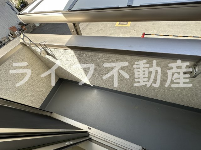 フジパレス高井田西Ⅴ番館のバルコニー