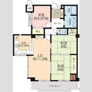 グランドメゾン姫路の間取り
