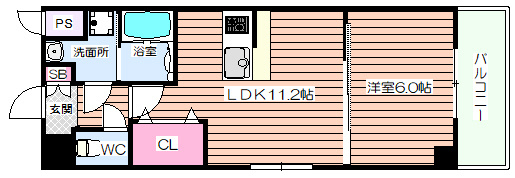 【間取り】 | 第5アローズ新大阪
