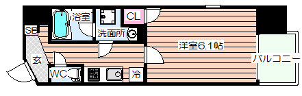 【間取り】 | Luce Minamimorimachi