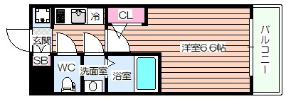 【間取り】 | エスリード新大阪ヴェルデ