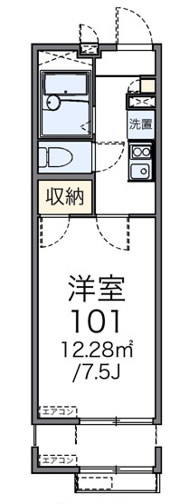 【間取り】 | 桜Ⅱ