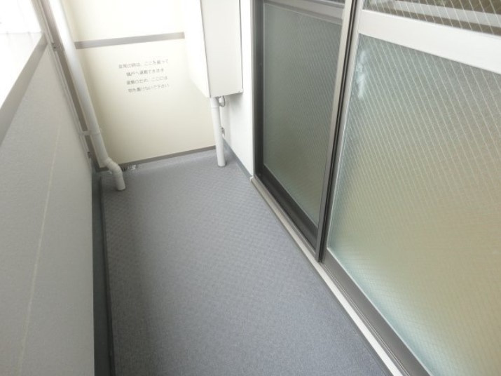 Blanc・Leysinのバルコニー