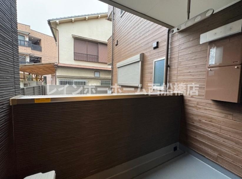 TUP津田沼のバルコニー