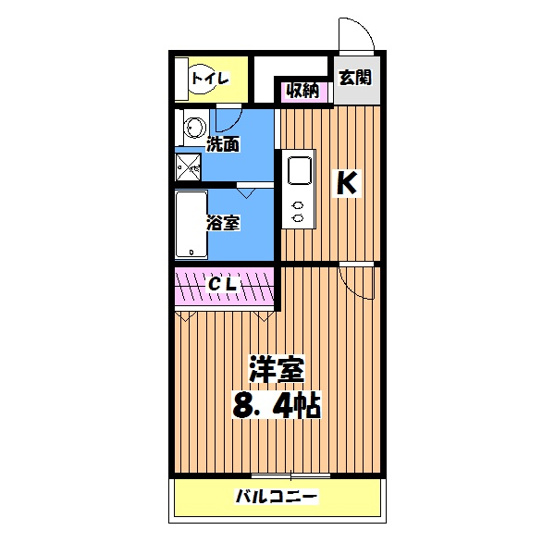 【間取り】 | アンプルールクラージュ堀内