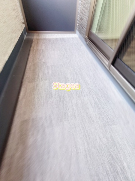 La　Madre幸福館のバルコニー