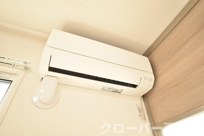 Ｐｏｒｔ Ｃａｓａ Ｅｂｉｓｕの内装|エアコン（南東洋室）