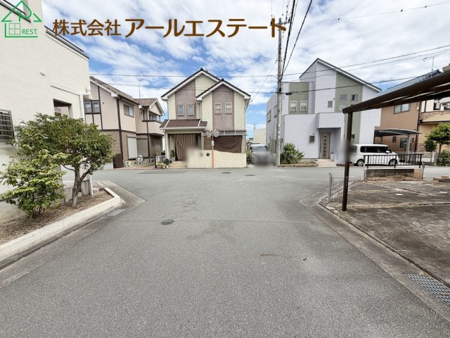 加古川市平岡町土山　　JR「土山駅」徒歩8分の前面道路含む現地写真