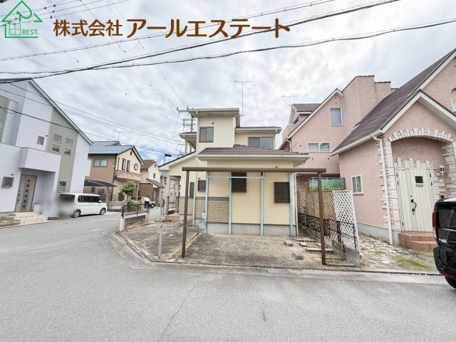 加古川市平岡町土山　　JR「土山駅」徒歩8分の前面道路含む現地写真