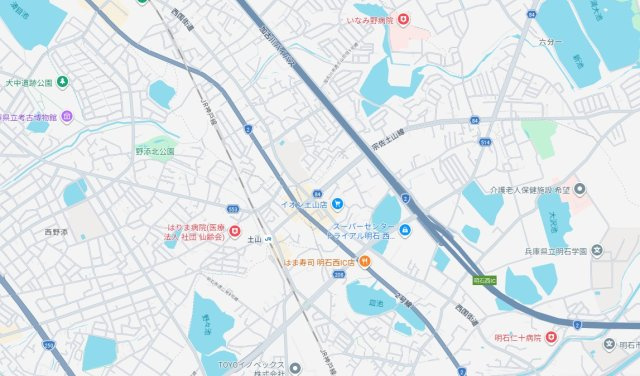 加古川市平岡町土山　　JR「土山駅」徒歩8分の地図