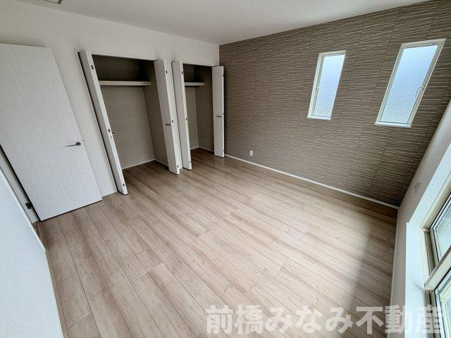 【新築】前橋市南町2丁目　A号棟(全２棟)　ハートフルタウン　新築建売分譲の洋室|きれいな洋室です