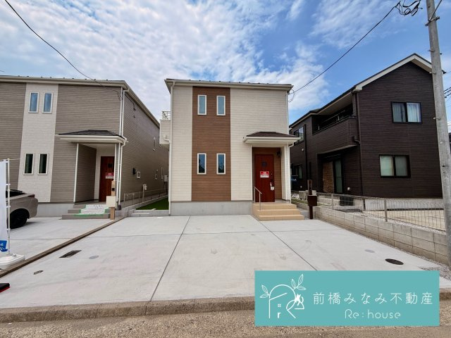 【新築】前橋市南町2丁目　A号棟(全２棟)　ハートフルタウン　新築建売分譲の外観|建物外観を気になさる方へ、見た目の良い物件です
