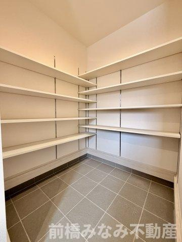【新築】前橋市富士見町時沢第12　４号棟(全５棟)　リーブルガーデン　新築建売分譲の収納|収納スペース豊富です