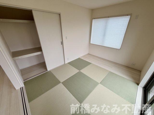 【新築】前橋市富士見町時沢第12　４号棟(全５棟)　リーブルガーデン　新築建売分譲の和室|和室がひろがる居住スペース