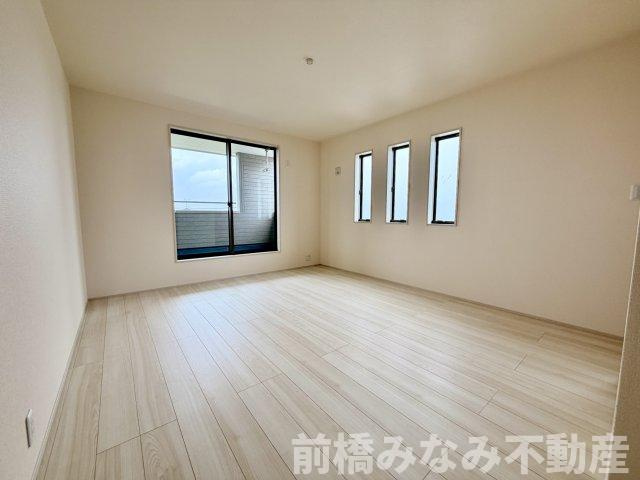 【新築】前橋市富士見町時沢第12　４号棟(全５棟)　リーブルガーデン　新築建売分譲の洋室|使い勝手のいい洋室です