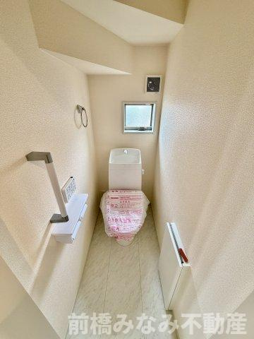 【新築】前橋市富士見町時沢第12　４号棟(全５棟)　リーブルガーデン　新築建売分譲のトイレ|トイレも気になるポイント