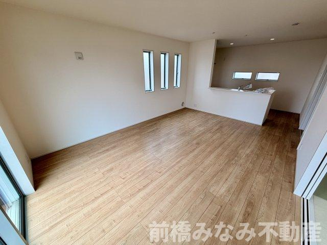 【新築】前橋市富士見町時沢第12　３号棟(全５棟)　リーブルガーデン　新築建売分譲の居間・リビング|リビングです