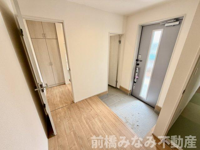 【新築】前橋市富士見町時沢第12　３号棟(全５棟)　リーブルガーデン　新築建売分譲の玄関|シンプルで使いやすい玄関です
