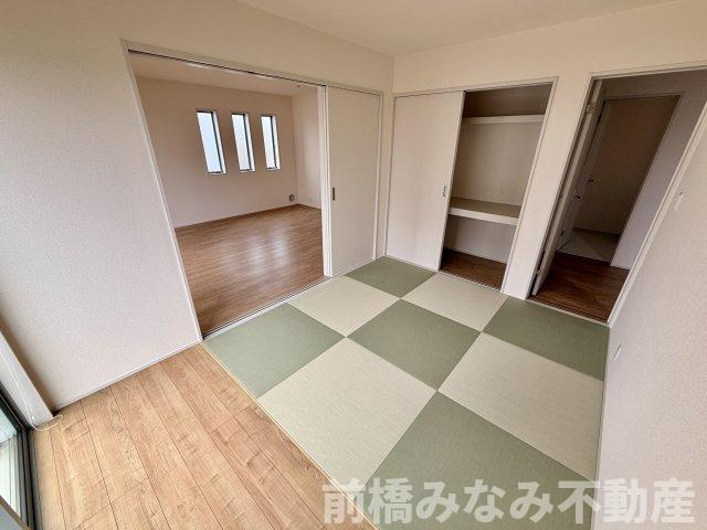 【新築】前橋市富士見町時沢第12　３号棟(全５棟)　リーブルガーデン　新築建売分譲の和室|和室があると、家にあたたかい雰囲気が生まれます